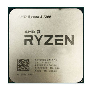 AMD Ryzen 3 1200 R3 1200 CPU Quad-Core 3.1GHz 8M Socket AM4 65W Processor