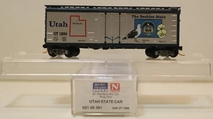 MICRO-TRAINS MTL N SCALE 021 00 391 UTAH STATE 40' PLUG DOOR BOX UT1896 -NEW - Picture 1 of 1