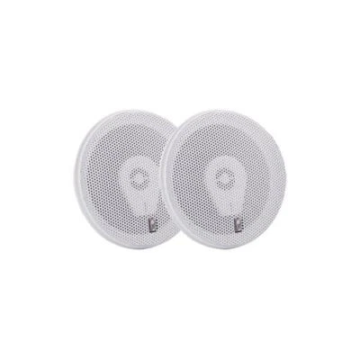 Polyplanar 6" Titanium Series 3-Way Marine Speakers (White) - Image 1 of 2