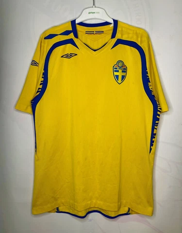 SWEDEN NATIONAL TEAM 2008 2009 HOME FOOTBALL SHIRT SOCCER JERSEY UMBRO SIZE XL Cover
