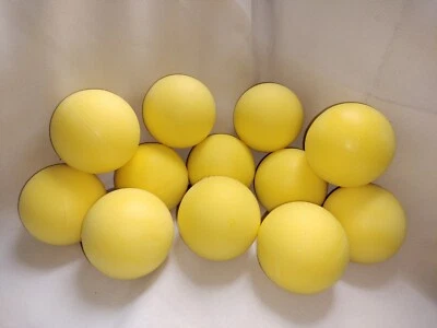 UNIQUE SPORTS Tennis Practice Foam Tennis Balls (12-Pack) - Factory Seconds