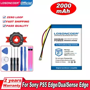 2000Mah Battery for Sony PS5 Edge Controller, for Dualsense Edge Game Controller - Picture 1 of 6