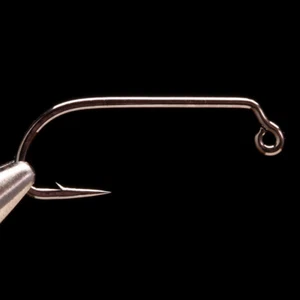 DAIICHI 4647 HOOK - 60 Degree Heavy Jig & Black Fly Tying Hooks - 15 Pack NEW! - Picture 1 of 1