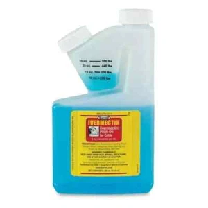 250ml Durvet POUR-ON CATTLE COW DEWORMER For roundworms lungworms grubs lice - Picture 1 of 1
