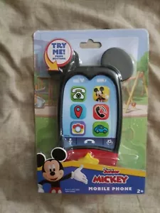 Cellulare cellulare giocattolo elettronico Disney Jr Topolino con luci e suoni - Foto 1 di 2