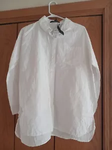 ZANZEA Camicie Donna Manica 3/4 XXXL Ufficio Formale Lunghe T-shirt Blusa Bottoni NUOVE - Foto 1 di 3