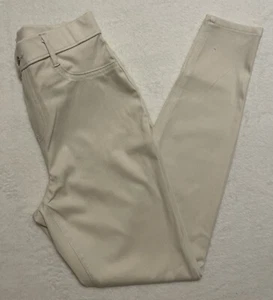 NWT Womens Time And Tru Beige High Rise Stretch Jegging Pants Size Med 8-10 - Picture 1 of 12