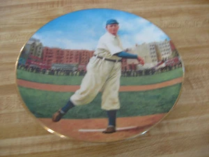 VINTAGE-PIATTO DA COLLEZIONE-MLB-LEGENDS OF BASEBALL-CY YOUNG-GIOCO PERFETTO-#17018A - Foto 1 di 2