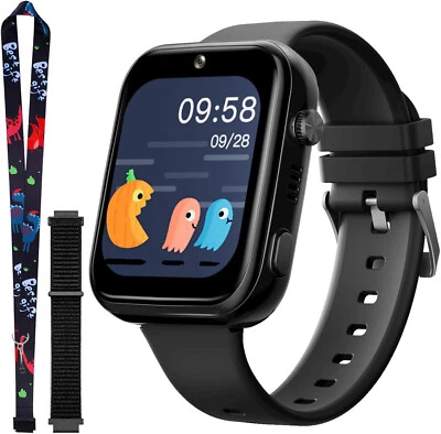 Kinder Smartwatch mit Telefonfunktion SOS Armbanduhr GPS Tracker Kinderuhr Watch - Bild 1 von 4