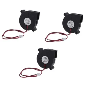 5015 Silent Blower 5V 12V 24V Oil Bearing Humidifier Turbo Fan 5CM 3D Printer - Afbeelding 1 van 11