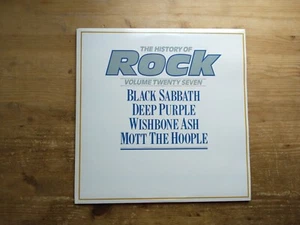 The History of Rock Volume 27 Black Sabbath etc EX x 2 Vinyl LP Record HRL027 - Picture 1 of 5