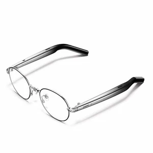 Huawei Eyewear 2 Smart Glasses Boston Full Rim Bluetooth IP54 Silver From JPN - Picture 1 of 11