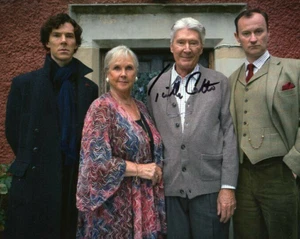 Television Autograph: TIMOTHY CARLTON (Sherlock) Signed Photo - Foto 1 di 1