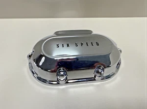 Harley Davidson Twin Cam Six Speed Transmission Cover Chrome 37116-06 - Bild 1 von 10