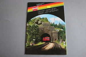 W989 BUSCH Train catalogue Ho N Z I 1988 89 68 p 29,7*21 D decor katalog diorama - Picture 1 of 6