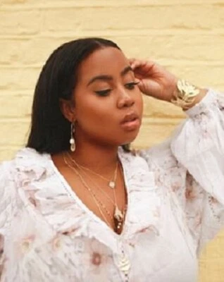 Accessorize Blatt Wickel Armreif Armband Gold Monsoon Palm Tropisch Armreif - Bild 1 von 2