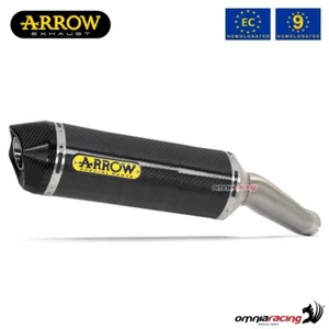 Arrow exhaust Race-Tech carbon approved Aprilia Tuono V4 1100RR/Factory 15-16 - Imagen 1 de 8