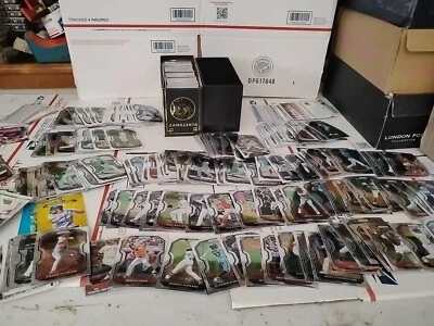 600+ct Box MLB Baseball Cards All Prizm Refractor Holo Collection Resale Lot + - Image 1 of 4