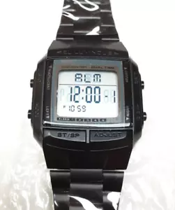 New SKMEI 1381 Men Digital Watch 5 Alarm Stopwatch Countdown Dual Time Black - Picture 1 of 5