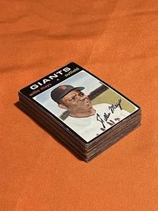 1971 Topps (36) Different #600-643 w/Mays Vintage Baseball Card Lot *CgC605* - Picture 1 of 4