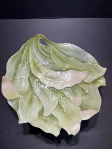 Fine vintage RS Prussia (Germany) 1900 cabbage flower bowl - Picture 1 of 13