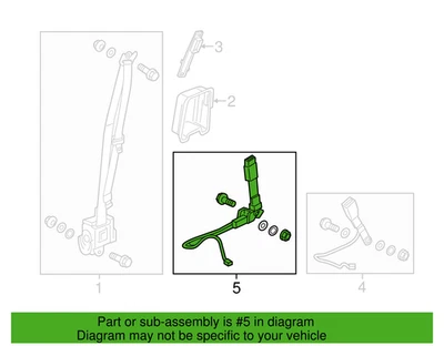 Honda 81416-TZ5-A02ZA Front Right Belt Tensioner 17-20 Acura MDX 3.0 New Genuine - Изображение 1 из 2