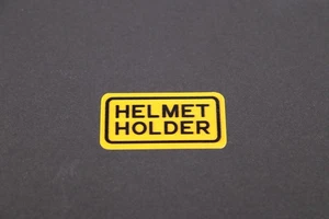 SOPORTE CASCO HONDA CALCOMANÍA ETIQUETA ADHESIVA NUEVO - Imagen 1 de 1