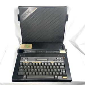 Canon Typestar 80 Typewriter Black w/Ribbons Part Tested - Picture 1 of 22
