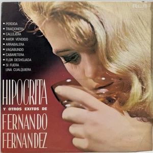 Fernando Fernandez- Hipocrita y Otros Exitos (1982 RCA  12" Vinyl Record) - Picture 1 of 4