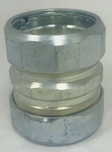 ABB THOMAS & BETTS STEEL CITY NO. HK 405 1-1/2" IN COUPLING COMP. RGD/IMC IRON - Picture 1 of 18