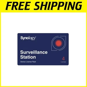 Synology Camera License Pack - Connect 4 Cameras - Picture 1 of 2