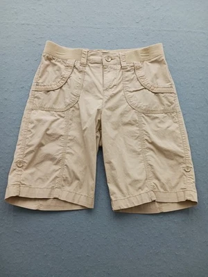 Pantalones Cortos Carga Lee Mujer Talla 4 Tostados Calce Relajado Cintura Elástica Informales Foto 1 de 4