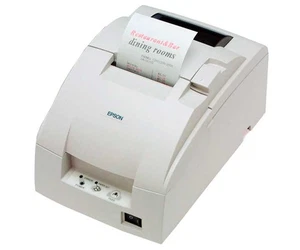 Impresora de recibos de matriz de puntos Epson TM-U220D, SERIE, BARRA DE RASGADO, ECW, incluye fuente de alimentación - Imagen 1 de 1