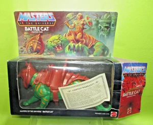 Vintage He Man Masters Of The Universe Battle Cat mit OVP 1981 LESEN!! FIRST!! - Bild 1 von 24