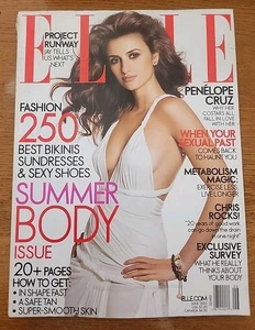 Elle Magazine - June 2005 Penelope Cruz Vintage Fashion Magazine - Picture 1 of 15