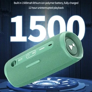 XIKC Flip 6 altoparlante audio Bluetooth portatile wireless impermeabile e antipolvere UK - Foto 1 di 8