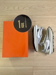 Size 8, Great Condition - Nike LD Waffle Sacai Summit White BV0073-100 Grey - Picture 1 of 6