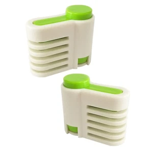 5 Pares Hágalo Usted Mismo Cortador de Pasteles Ajustable 5 Capas Cortador Fijador de Corte Herramienta Guía - Imagen 1 de 12