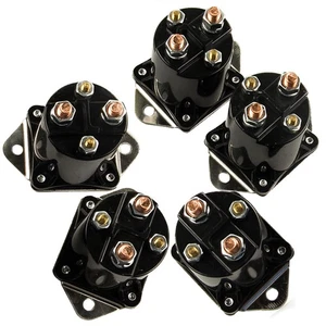 5x 8016 Club Car DS For Golf Cart Part 36 Volt 36V Solenoid 4 Terminal 1976 1977 - Picture 1 of 20