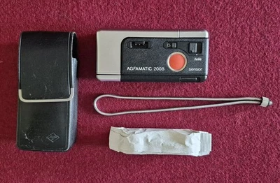 Agfamatic 2008 tele pocket analog Pocketcamera mit original  verpacktem Film - Bild 1 von 4