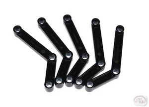 LEGO Technic - 5 x 9L Bent Link, 6 - 4 - Negro - Nuevo - (64451, EV3) - Imagen 1 de 4