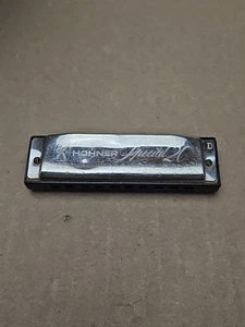 Vintage M.Hohner Special 20 Harmonica Marine Band D Key 10 Holes Germany - Picture 1 of 21