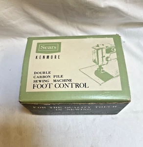 SEARS KENMORE FOOT CONTROL 6813 IN ORIGINAL BOX AND 1976 PURCHASE RECEIPT !! - Picture 1 of 5