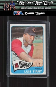 1965 Topps 145 Luis Tiant Rookie - Picture 1 of 2