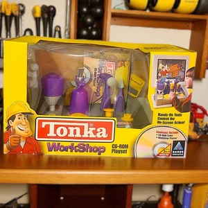 NOS 1990s Tonka Workshop CD-ROM Playset - RARE - Picture 1 of 6