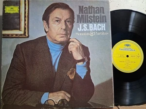 DG 2721 087 MILSTEIN JS Bach Sonatas & Partitas #1-6 3LP Box Italy 1975 NM - Picture 1 of 2
