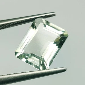 2.84 Ct Natural Green Amethyst High Luster Octagon Cut - 8015 - Imagen 1 de 2