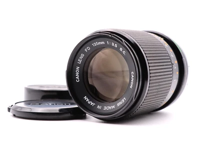 [Excelente+3] Lente telefoto Canon FD 135mm F/3.5 S.C. MF montagem FD do Japão - Imagem 1 de 4