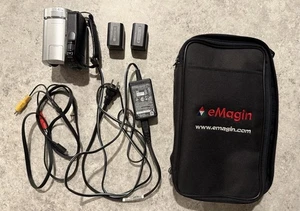 Sony DCR-SR45 Silver 40X Optical Zoom 30GB HDD Handycam Camcorder Tested ✅ - Picture 1 of 16