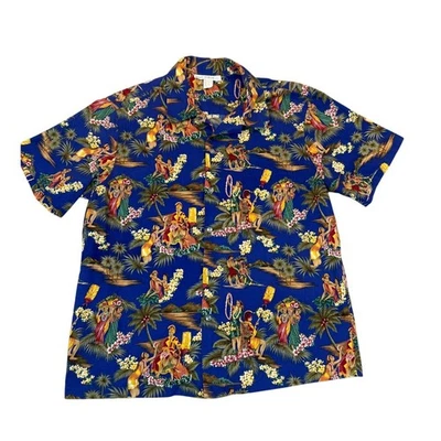 Camisa Hawaiana Adulto: 3XL De Colección Años 60 Hecha en Hawai EE. UU. Hombres Viaje Vacaciones  Foto 1 de 4